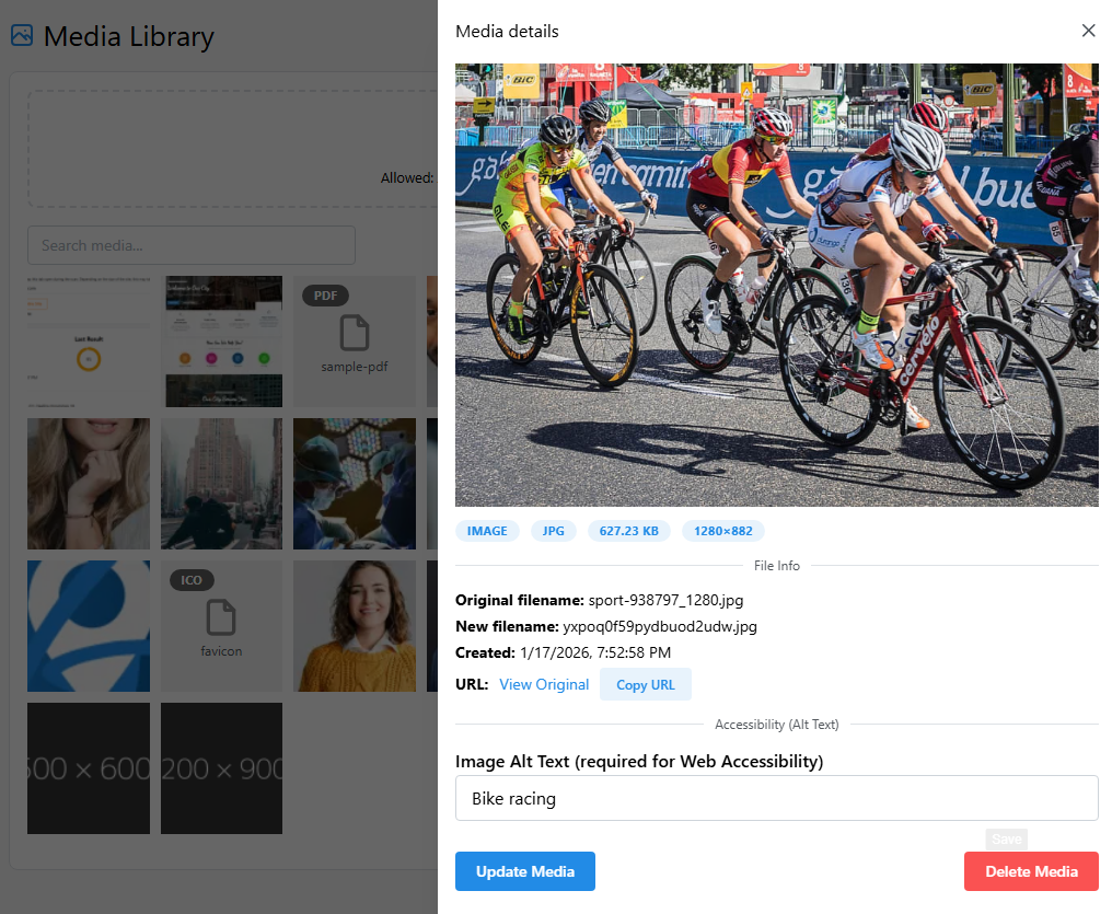 City Media Library and Digital Asset Management